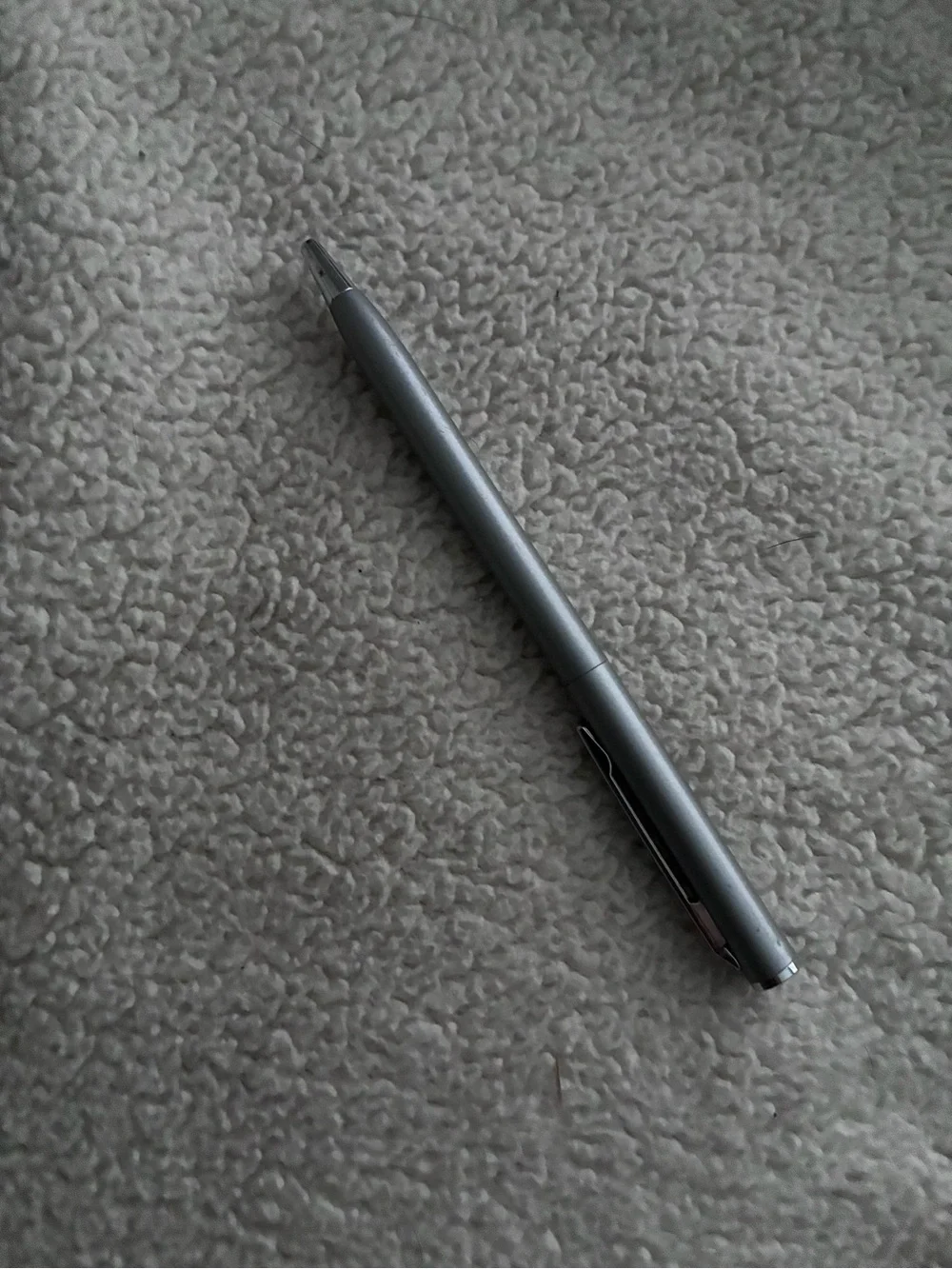 Fairmont Silver/White Monte Carlo Monaco 5* Luxury Hotel Pen (Black Ink)